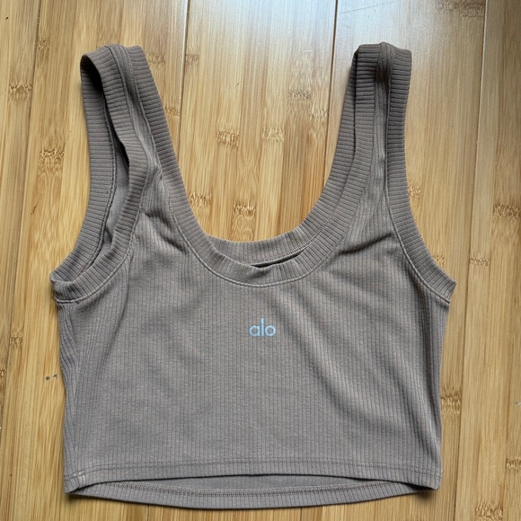 Alo Ribbed Wellness Tank - Picture 2 of 2